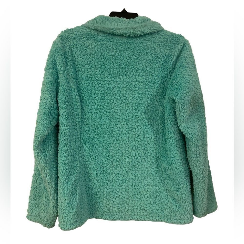 Girl’s The North Face Fuzzy Fleece Jacket Size XL (18) - Picture 2 of 7